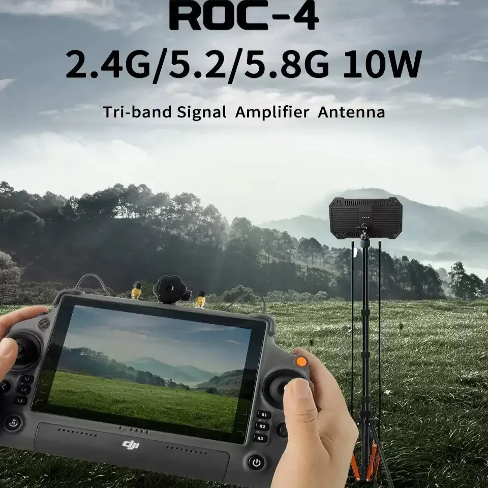 2.4G 5.8G 10W 8000mAh Drone Signal Booster For RC-Plus suppliers