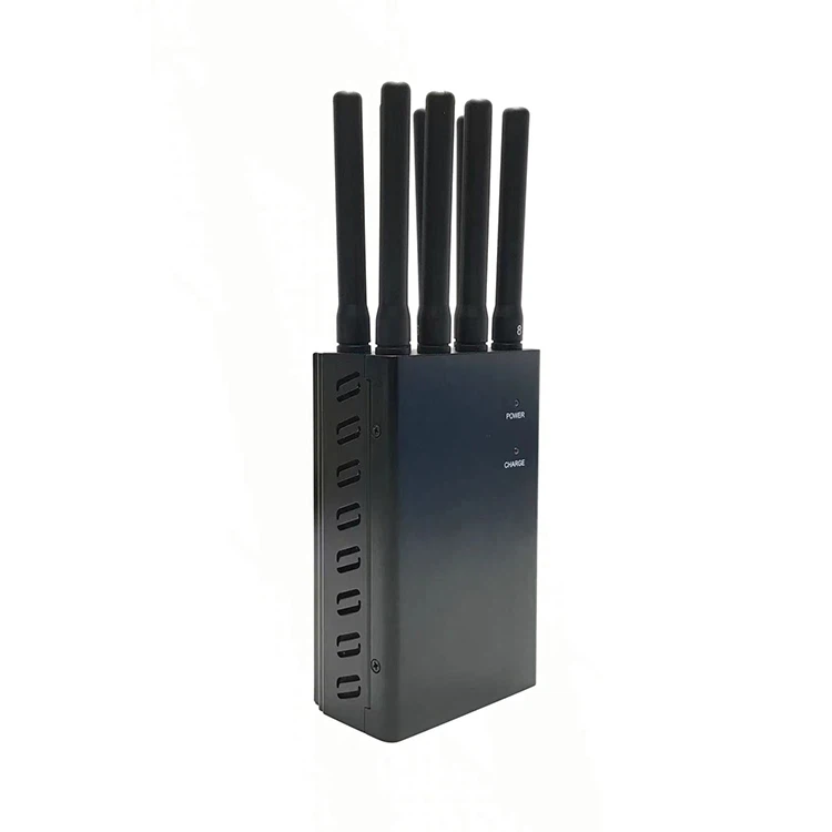 Mobile Phone Signal Jammer High Power 8 Antennas High Power Phone Signal Jammer